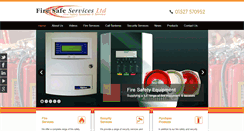 Desktop Screenshot of firesafeservices.co.uk